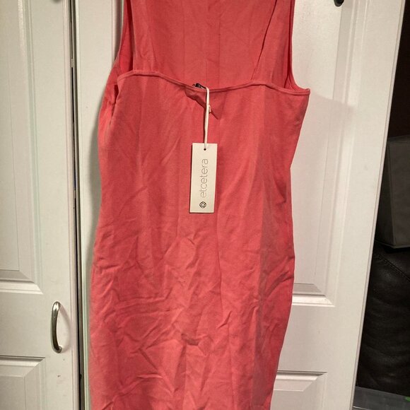 NWT  Etcetera Bubblegum Pink Body Con Dress (medium) - Picture 4 of 4